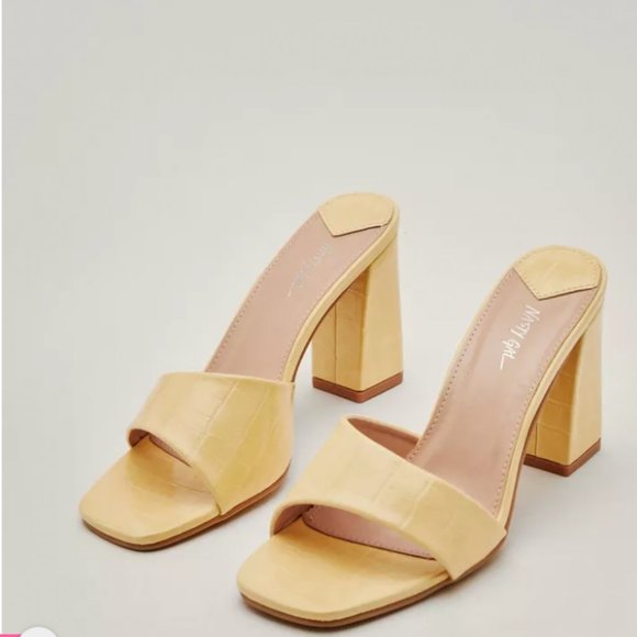 Block Heel Mules | Size 10 - Picture 3 of 4